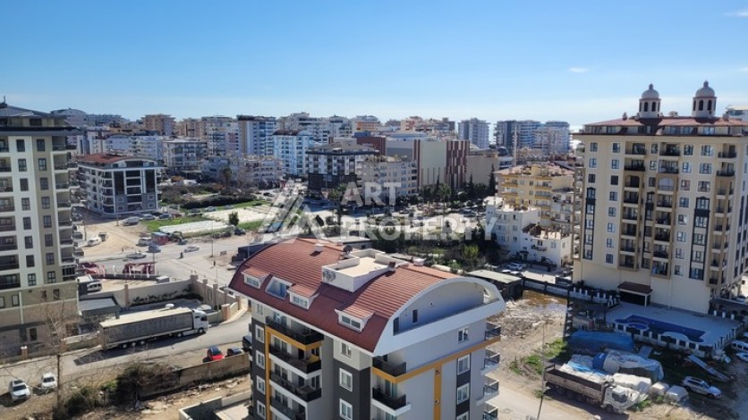 Квартира 1+1 в Махмутларе, 60 кв.м. Новый элитный ЖК - Ракурс 16