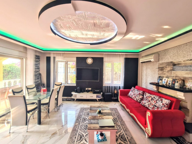 Просторная двухэтажная вилла 3+1 в районе Махмутлар, 230 м2 - Ракурс 13