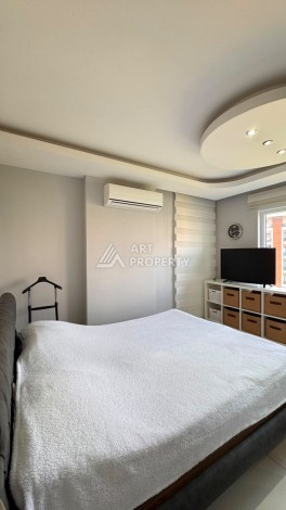 Квартира 1+1 в Тосмуре с видом на море, 75 кв.м - Ракурс 17