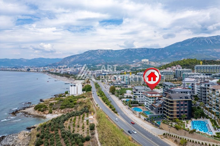 Большая квартира 1+1 в Каргыджаке с видом на море, 75 м² - Ракурс 20