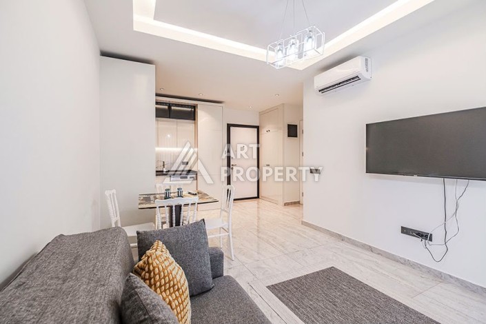 Квартира 1+1 в центре Алании в элитной резиденции, 58 м² - Ракурс 4