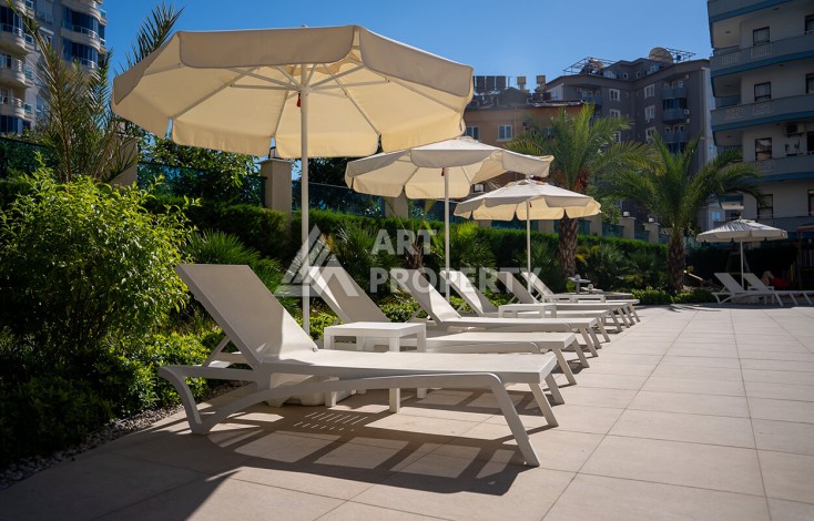 Квартира 1+1 в центре Алании в элитной резиденции, 58 м² - Ракурс 43