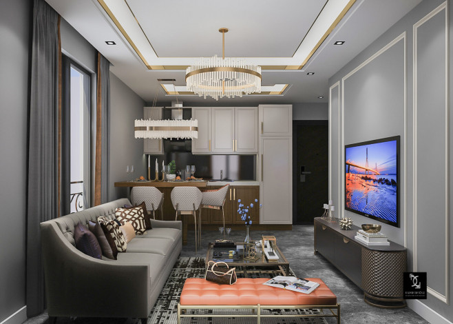 Новый проект стартует в феврале 2022 года в районе Махмутлар! 52-145 м2 - Ракурс 5