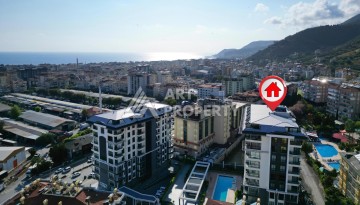 Квартира 1+1 в центре Алании с видом на море, 55 м² - Ракурс 18