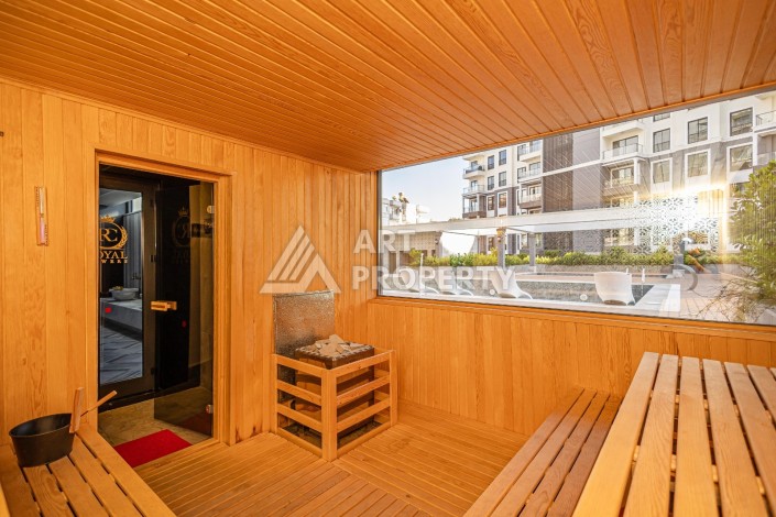 Квартира 1+1 в центре Алании с видом на море, 55 м² - Ракурс 18