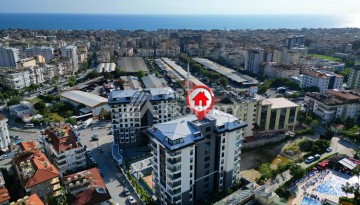 Квартира 1+1 в центре Алании с видом на море, 55 м² - Ракурс 20