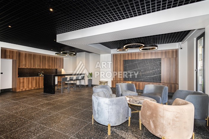 Квартира 1+1 в центре Алании с видом на море, 55 м² - Ракурс 20