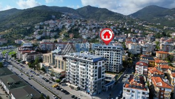 Квартира 1+1 в центре Алании с видом на море, 55 м² - Ракурс 24
