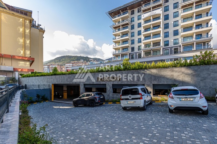Квартира 1+1 в центре Алании с видом на море, 55 м² - Ракурс 24