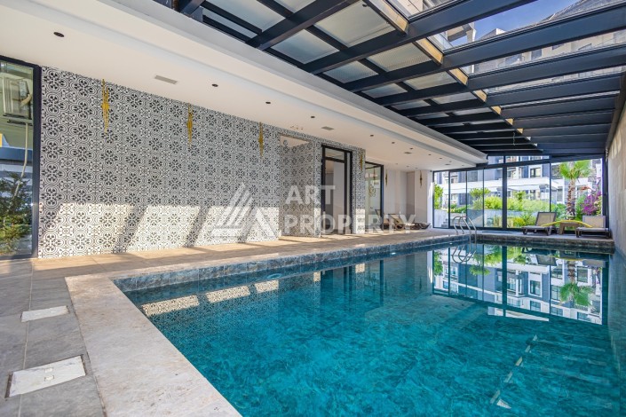 Квартира 1+1 в центре Алании с видом на море, 55 м² - Ракурс 26