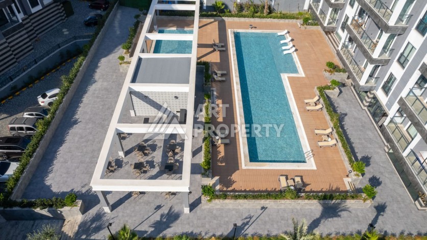 Квартира 1+1 в центре Алании с видом на море, 55 м² - Ракурс 29