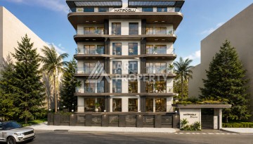 Квартиры 2+1 и 3+1 в 150 метрах от моря с ПВ всего 10%. Центр, Алания - Ракурс 4