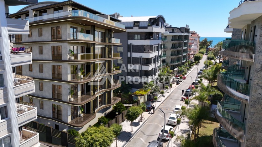 Квартиры 2+1 и 3+1 в 150 метрах от моря с ПВ всего 10%. Центр, Алания - Ракурс 4