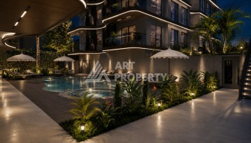 Квартиры 2+1 и 3+1 в 150 метрах от моря с ПВ всего 10%. Центр, Алания - Ракурс 9