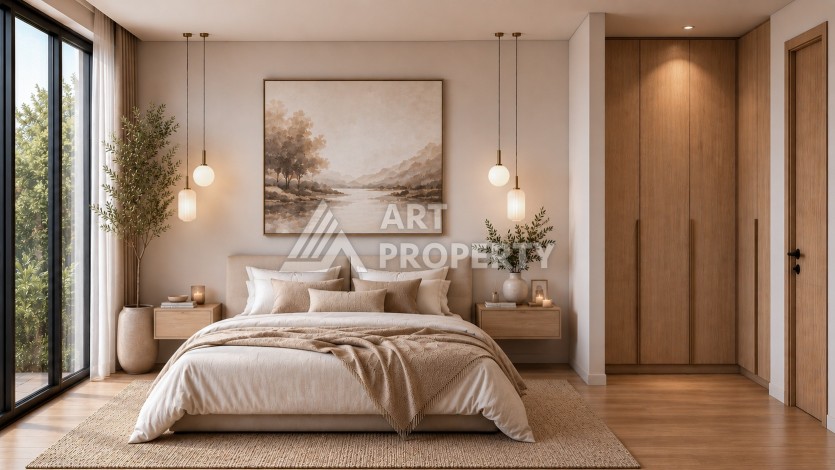 Квартиры 2+1 и 3+1 в 150 метрах от моря с ПВ всего 10%. Центр, Алания - Ракурс 17