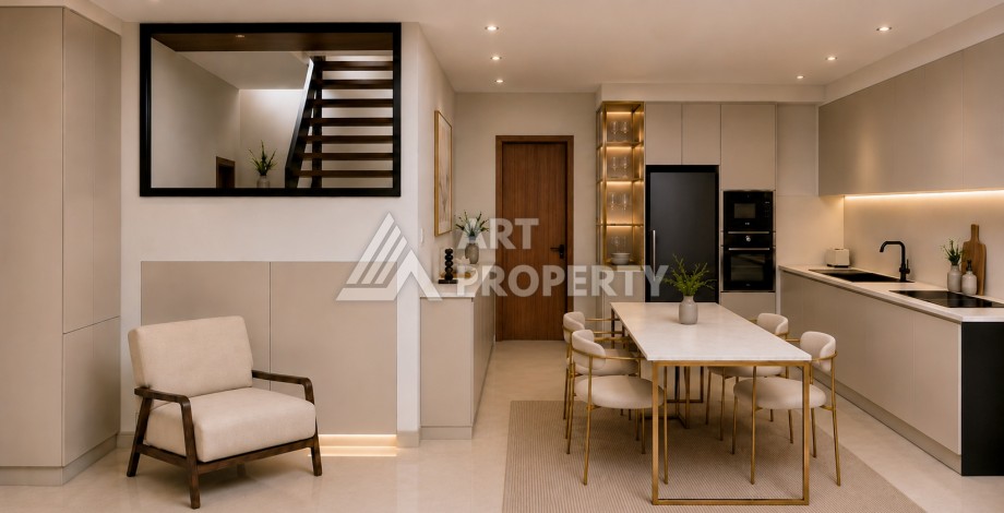 Квартиры 2+1 и 3+1 в 150 метрах от моря с ПВ всего 10%. Центр, Алания - Ракурс 18