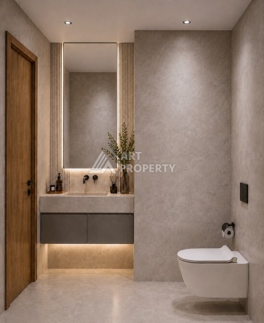 Квартиры 2+1 и 3+1 в 150 метрах от моря с ПВ всего 10%. Центр, Алания - Ракурс 21