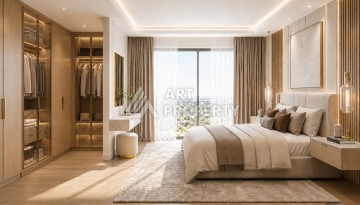 Квартиры 2+1 и 3+1 в 150 метрах от моря с ПВ всего 10%. Центр, Алания - Ракурс 27