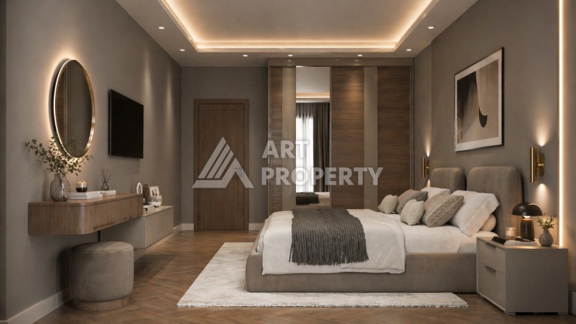 Квартиры 2+1 и 3+1 в 150 метрах от моря с ПВ всего 10%. Центр, Алания - Ракурс 28