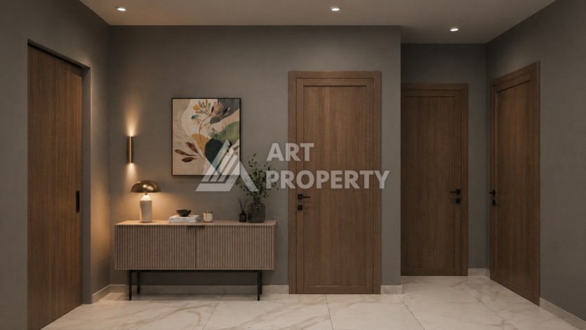 Квартиры 2+1 и 3+1 в 150 метрах от моря с ПВ всего 10%. Центр, Алания - Ракурс 33