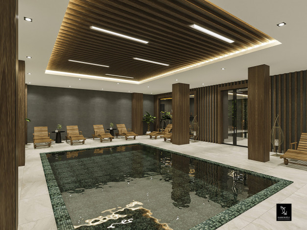 Новый проект стартует в феврале 2022 года в районе Махмутлар! 52-145 м2 - Ракурс 17