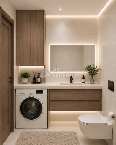 Квартиры 2+1 и 3+1 в 150 метрах от моря с ПВ всего 10%. Центр, Алания - Ракурс 35