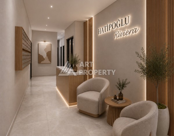 Квартиры 2+1 и 3+1 в 150 метрах от моря с ПВ всего 10%. Центр, Алания - Ракурс 38