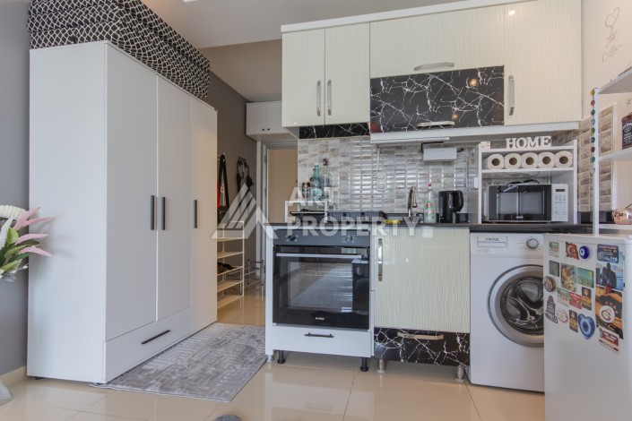 Недорогая квартира-студия 35 м² в Алании, Махмутлар. - Ракурс 3