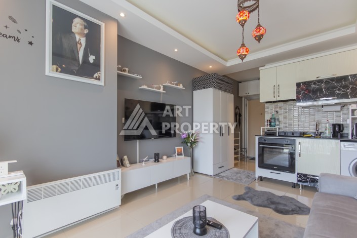 Недорогая квартира-студия 35 м² в Алании, Махмутлар. - Ракурс 9