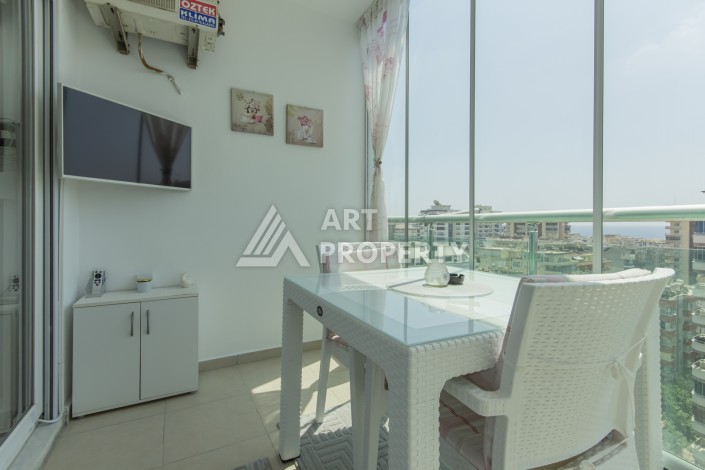 Недорогая квартира-студия 35 м² в Алании, Махмутлар. - Ракурс 11