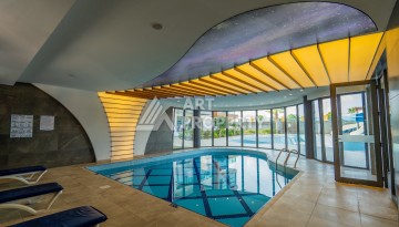 Квартира 2+1 на первой береговой линии в Махмутларе, 95 м² - Ракурс 19