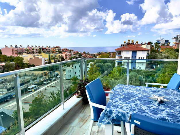 Видовая квартира 1+1 в районе Кестель, 80 м2 - Ракурс 9