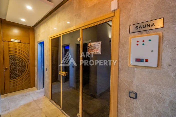 Квартира 2+1 на первой береговой линии в Махмутларе, 95 м² - Ракурс 28