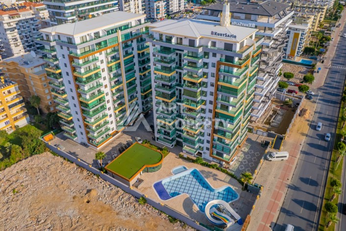 Квартира 2+1 на первой береговой линии в Махмутларе, 95 м² - Ракурс 30