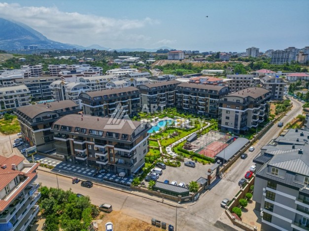 Уютная квартира 1+1 в современном комплексе в Оба, 50 м² - Ракурс 0