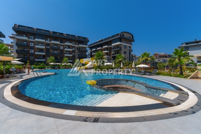 Уютная квартира 1+1 в современном комплексе в Оба, 50 м² - Ракурс 2