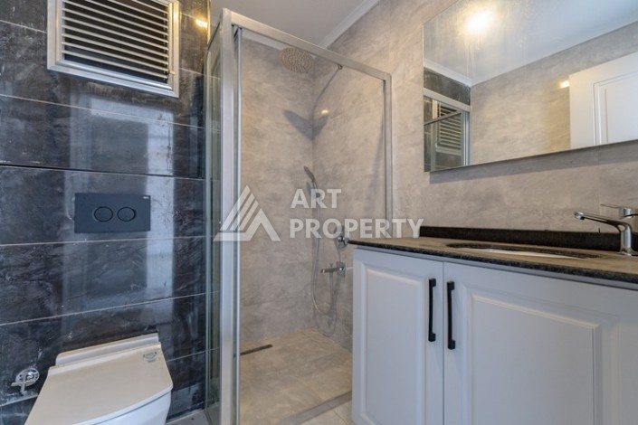 Уютная квартира 1+1 в современном комплексе в Оба, 50 м² - Ракурс 11