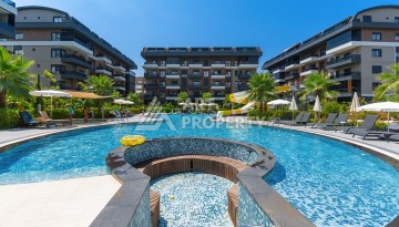 Уютная квартира 1+1 в современном комплексе в Оба, 50 м² - Ракурс 30
