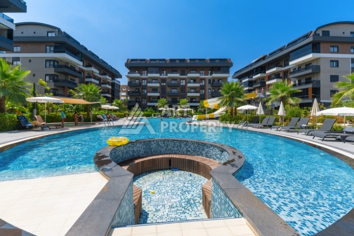 Уютная квартира 1+1 в современном комплексе в Оба, 50 м² - Ракурс 29