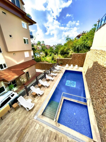 Видовая квартира 1+1 в районе Кестель, 80 м2 - Ракурс 20