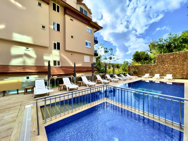 Видовая квартира 1+1 в районе Кестель, 80 м2 - Ракурс 23