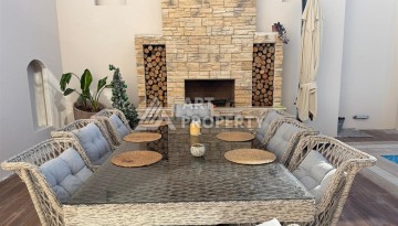 Вилла 5+2 с участком 500 м² и видом на море в Тепе, Алания - Ракурс 7