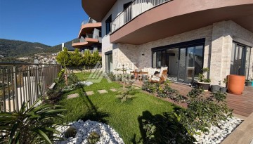 Вилла 5+2 с участком 500 м² и видом на море в Тепе, Алания - Ракурс 11