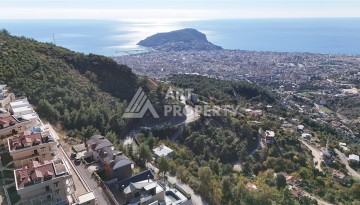 Вилла 5+2 с участком 500 м² и видом на море в Тепе, Алания - Ракурс 13