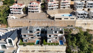 Вилла 5+2 с участком 500 м² и видом на море в Тепе, Алания - Ракурс 16