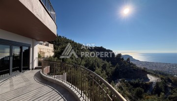 Вилла 5+2 с участком 500 м² и видом на море в Тепе, Алания - Ракурс 20