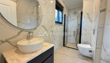 Вилла 5+2 с участком 500 м² и видом на море в Тепе, Алания - Ракурс 33