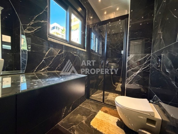 Вилла 5+2 с участком 500 м² и видом на море в Тепе, Алания - Ракурс 35