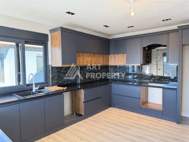 Вилла 5+2 с участком 500 м² и видом на море в Тепе, Алания - Ракурс 36
