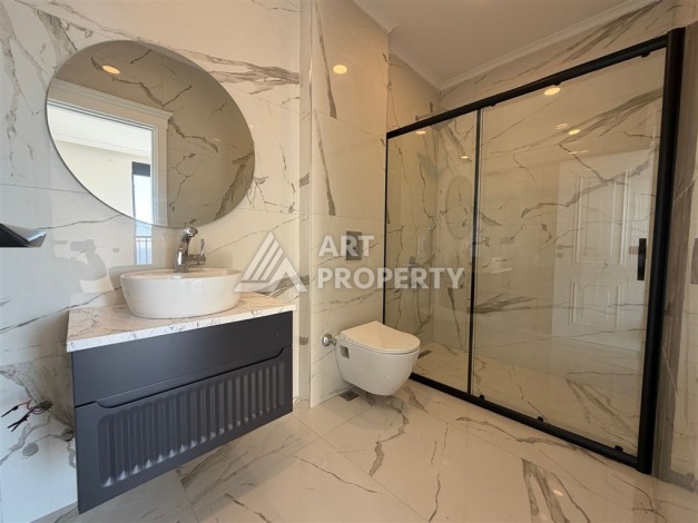 Вилла 5+2 с участком 500 м² и видом на море в Тепе, Алания - Ракурс 38
